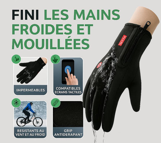 GANTS CHAUFFANTS IMPÉRMEABLES 4.0